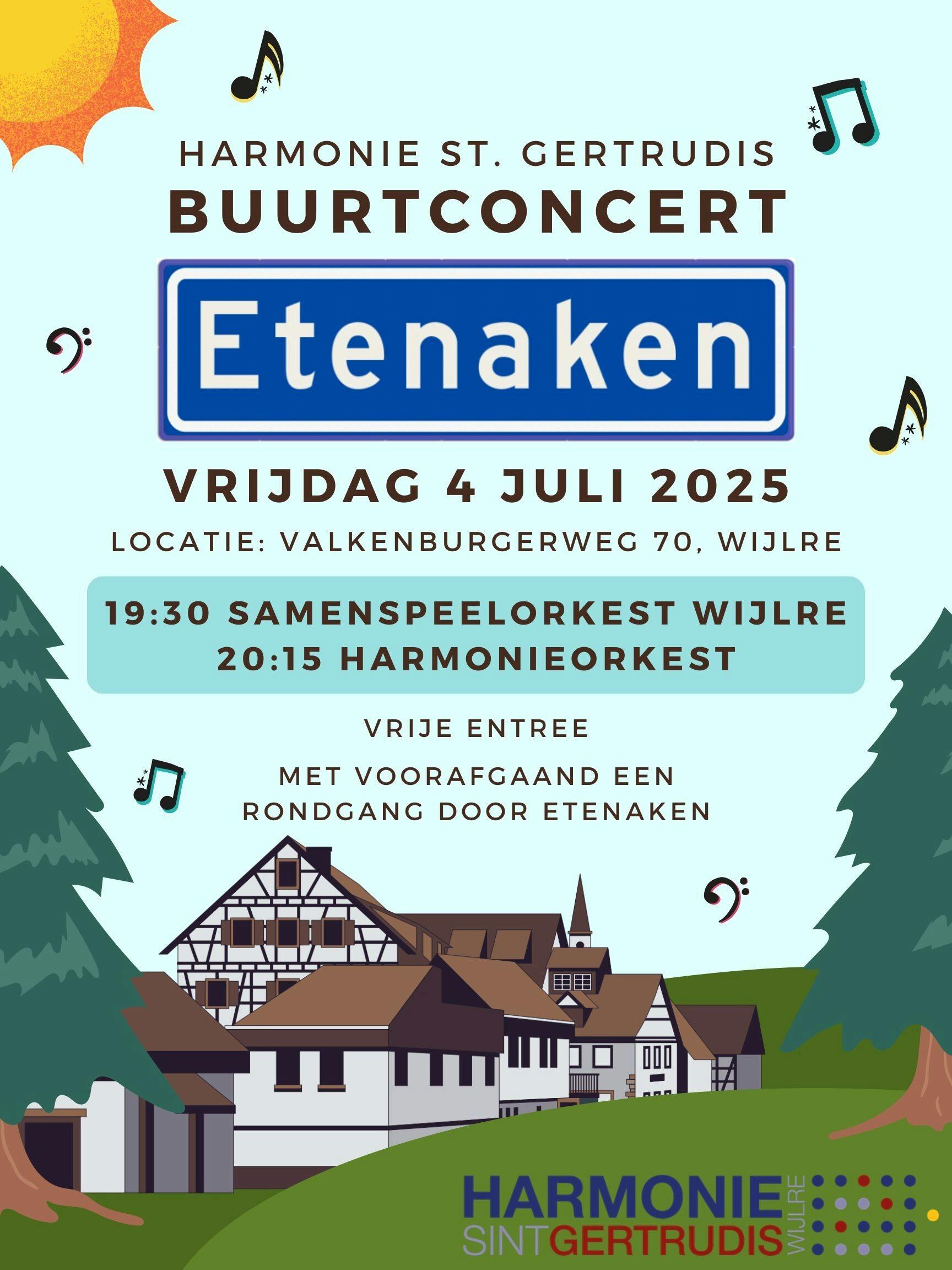 Geniet van muziek in Etenaken