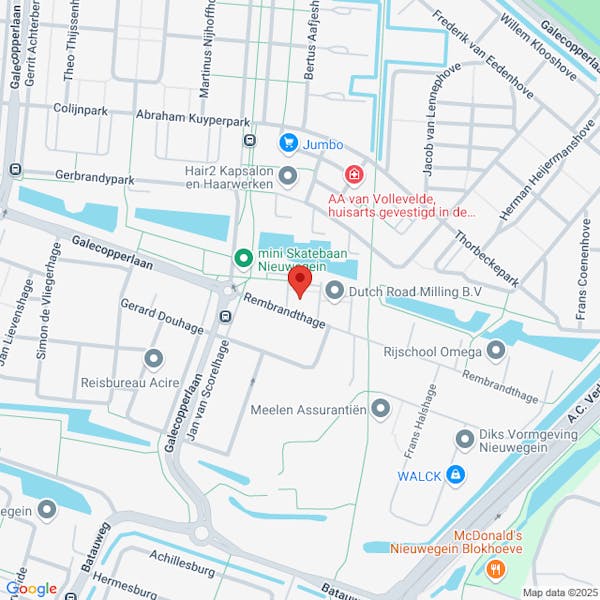 Individuele gehandicaptenparkeerplaats, Rembrandthage te Nieuwegein
