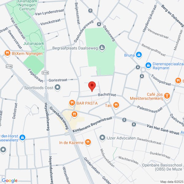Melding voor het verwijderen van asbest (regulier) op de locatie Bachstraat 15 te Nijmegen zaaknummer MA25.01154
