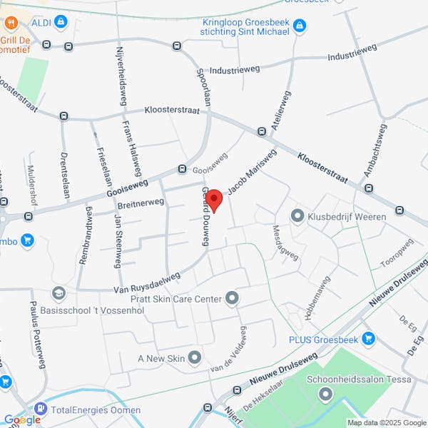 Toestemming voor het aanleggen/in stand houden van een inrit op de locatie Gerard Douweg 13 te Groesbeek zaaknummer BZ25.00004
