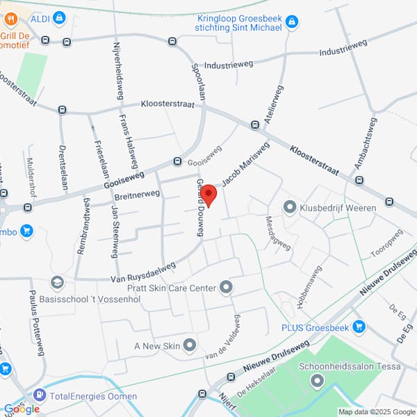 Toestemming voor het aanleggen/in stand houden van een inrit op de locatie Gerard Douweg 15 te Groesbeek zaaknummer BZ25.00006