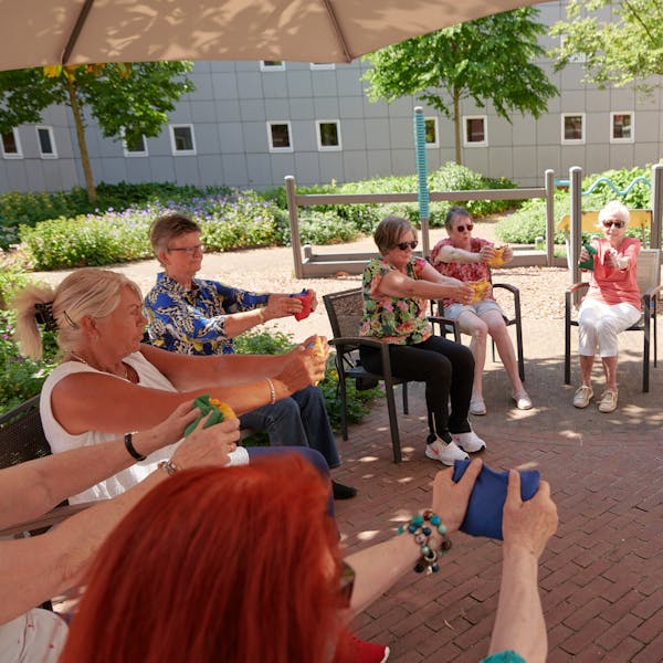 Beweeg mee en blijf vallen voorkomen