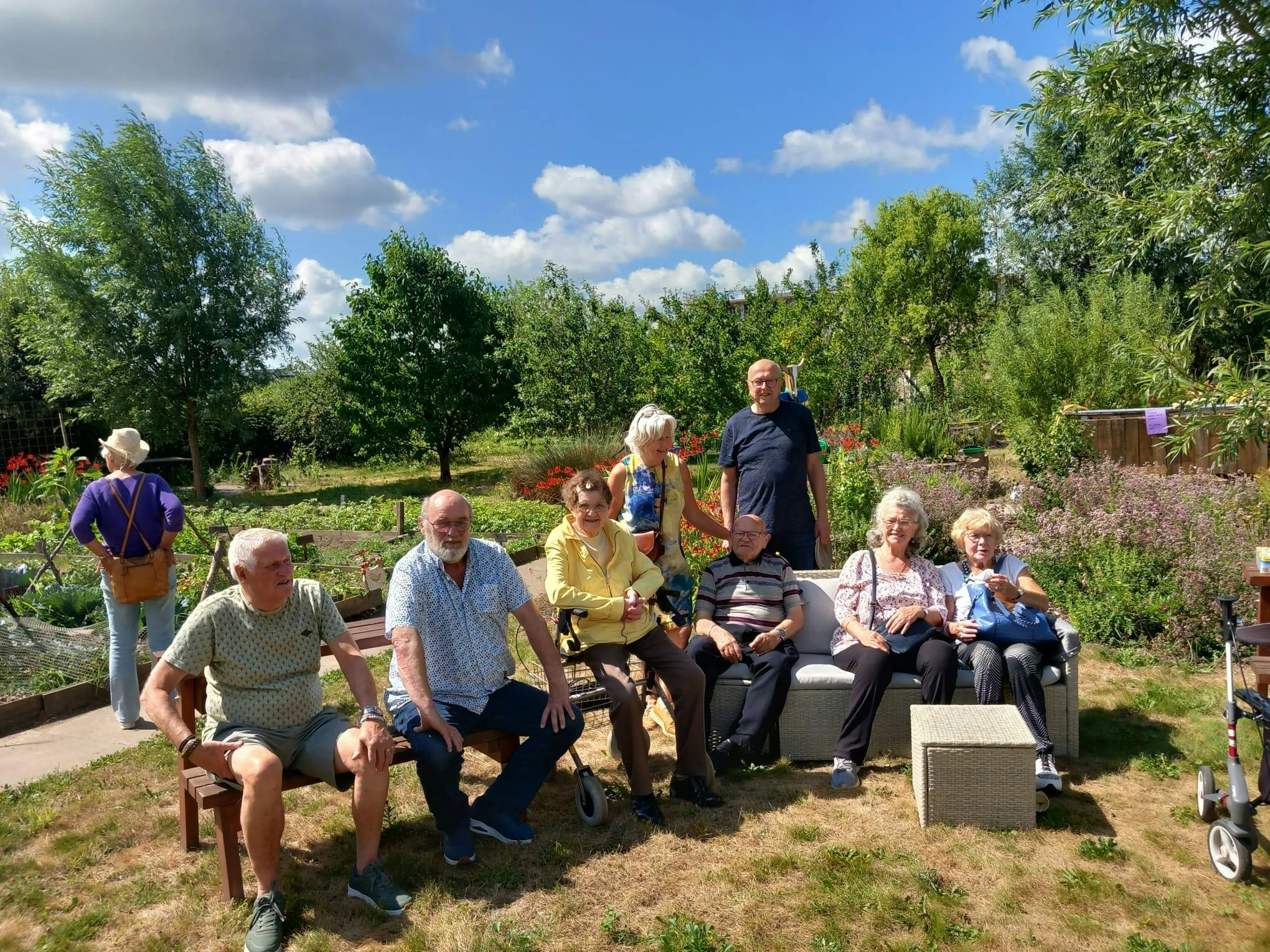 Ontmoeting de Lindeboom op zomertour naar de Kringloop in Zaltbommel