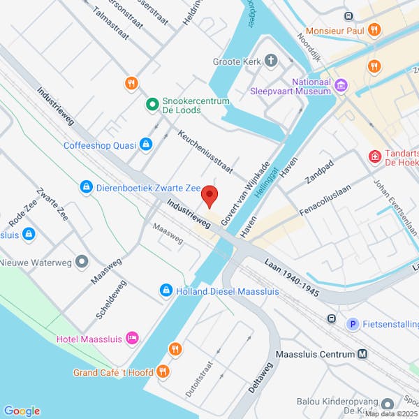 Aanvraag vergunning voor het plaatsen van een kozijn in de voorgevel aan Industrieweg 2B te Maassluis