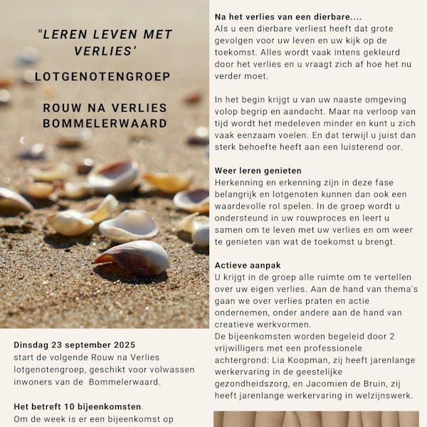 De kracht van lotgenoten na verlies