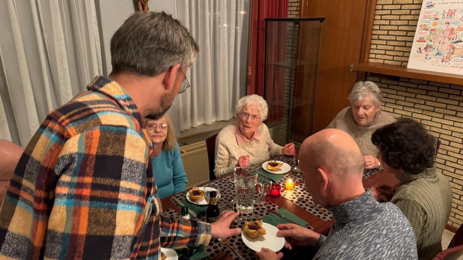 Sluit je aan bij het huiskamerrestaurant