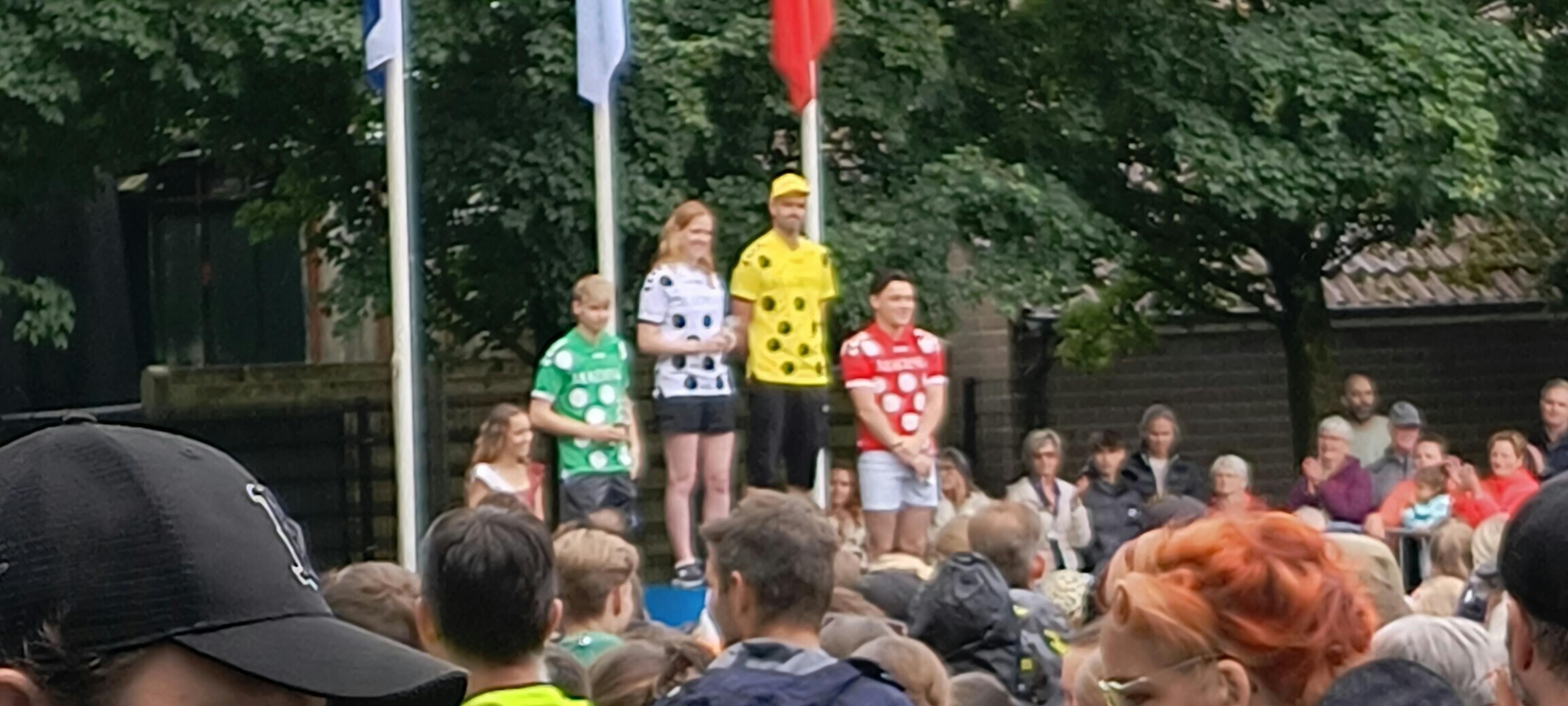 Truitjes voor de leiding van de W6D