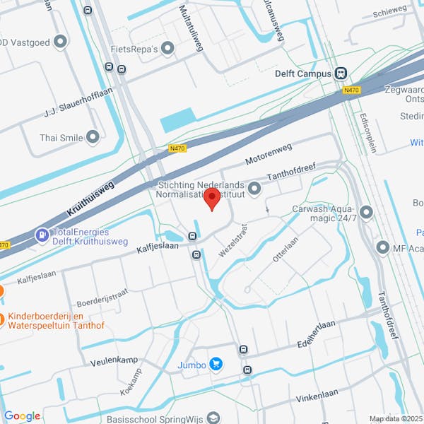 Aanvraag vergunning voor het realiseren van een orthodontiepraktijk aan Kalfjeslaan 2, 2623AA Delft