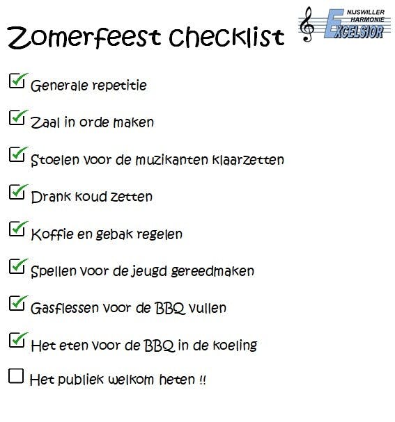 Zomerconcert Harmonie Excelsior