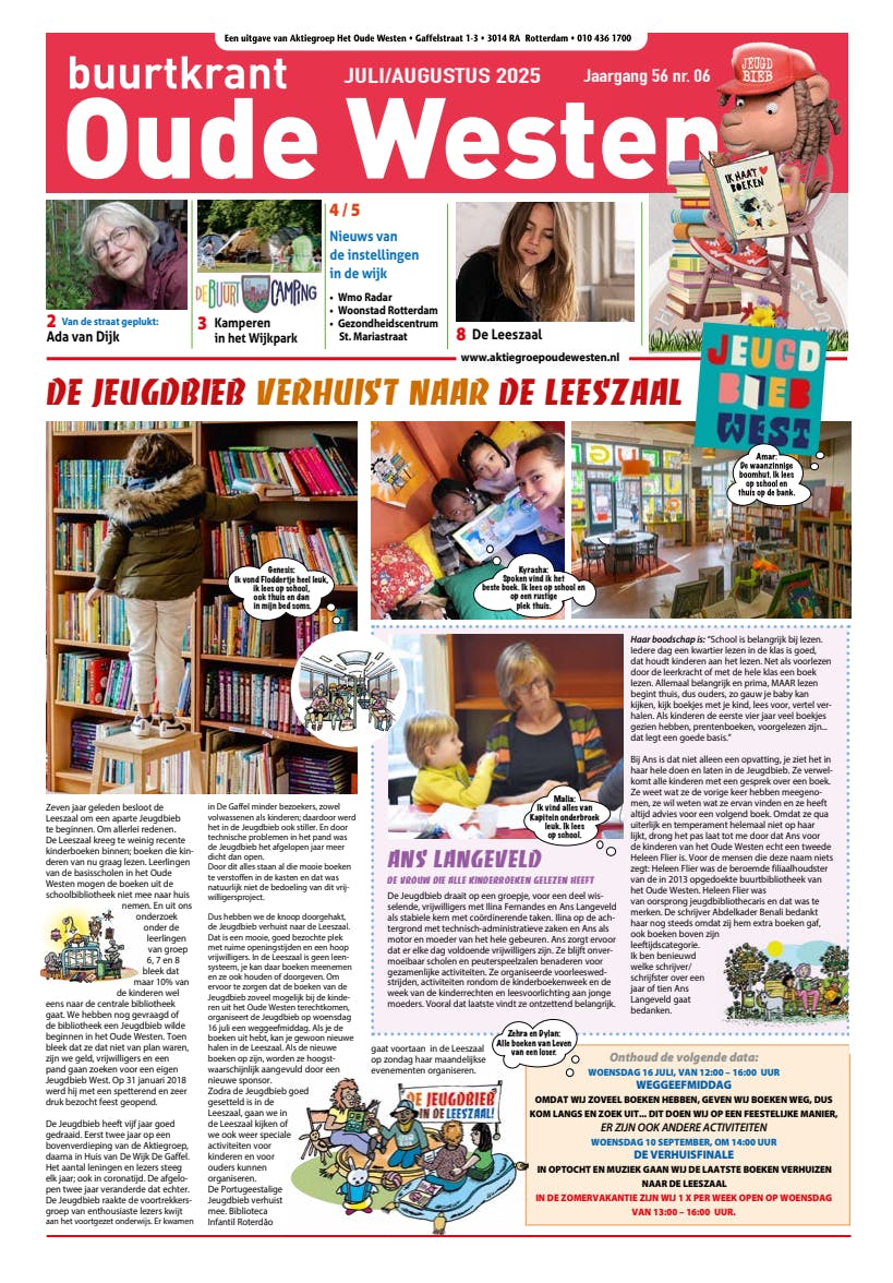 Buurtkrant juli/augustus