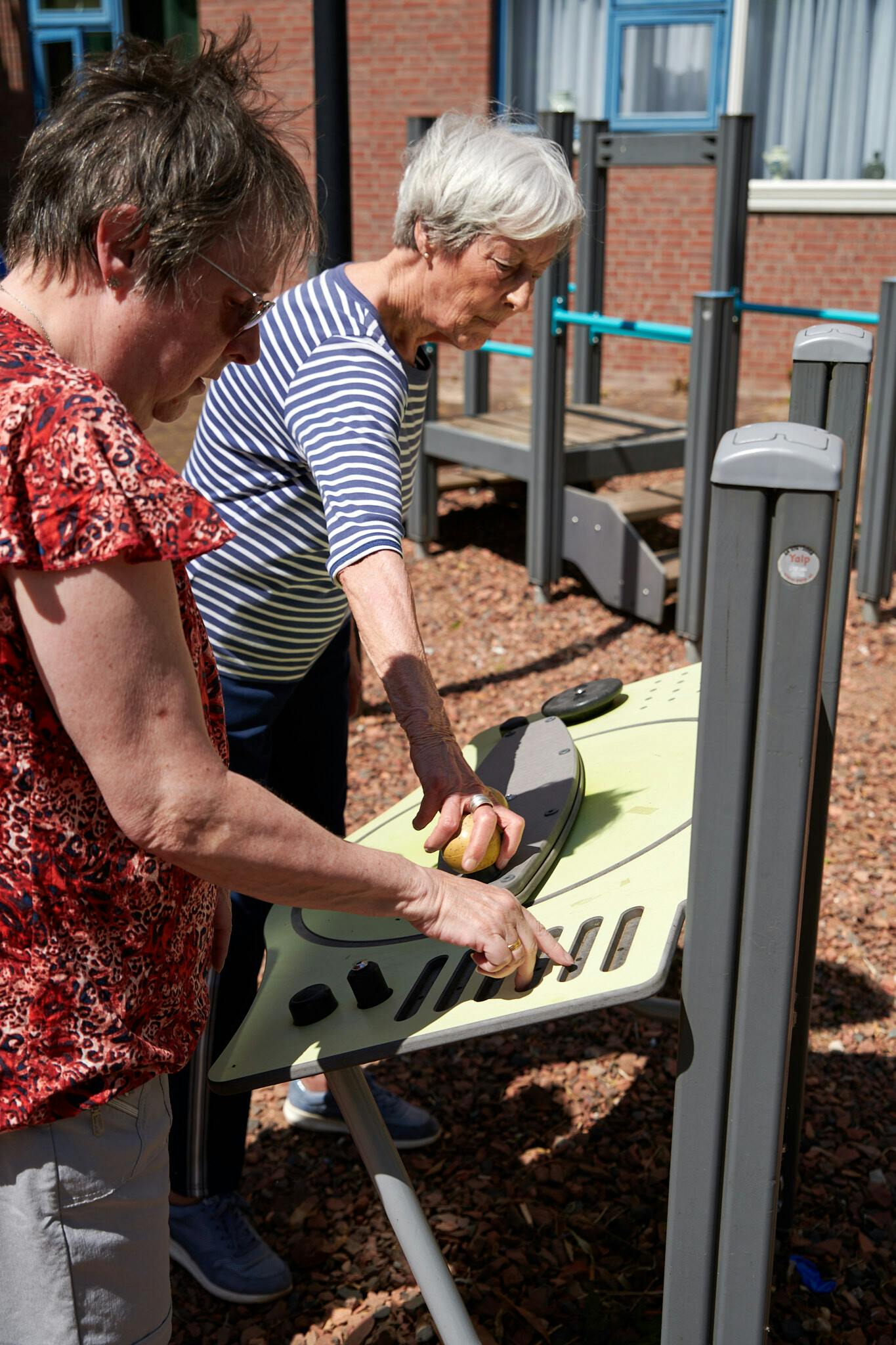 Beweeg mee in de beweegtuin