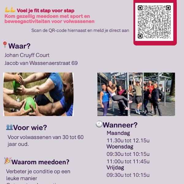 Voel je fitter, stap voor stap