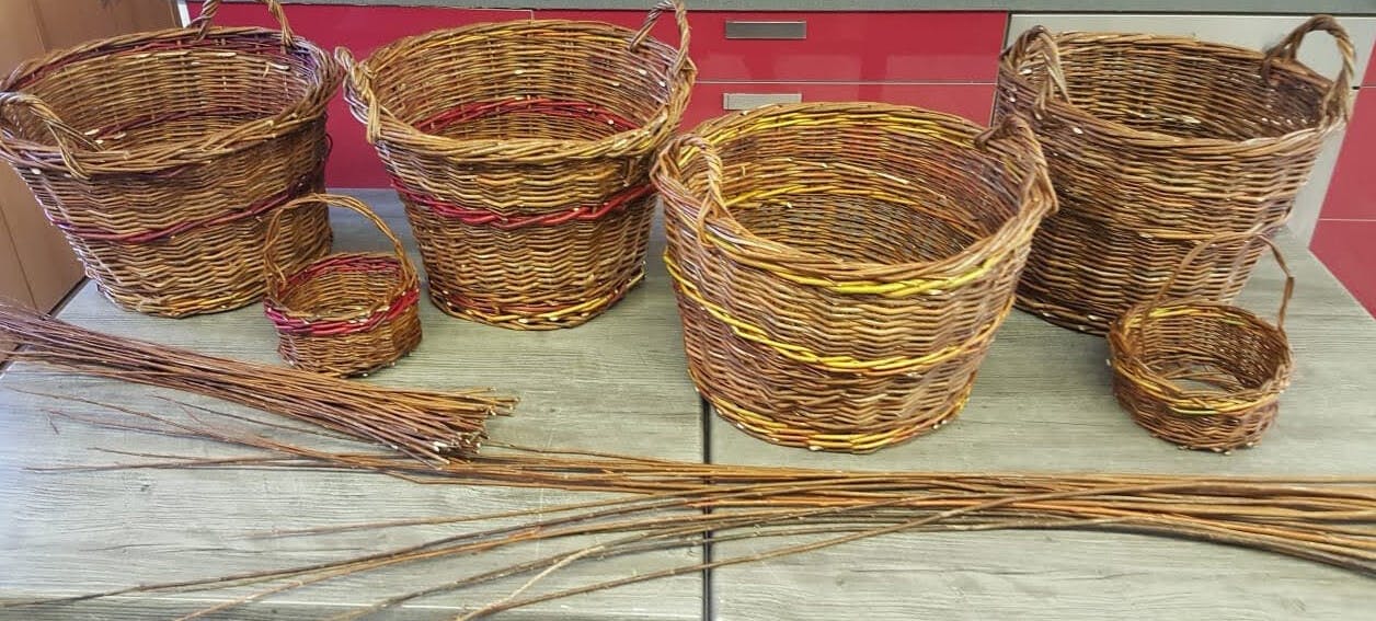 Leer manden vlechten met wilgentenen