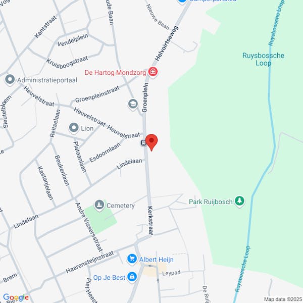 Aangevraagde omgevingsvergunning, Kerkstraat 9 Haaren, het aanpassen van de voorgevel