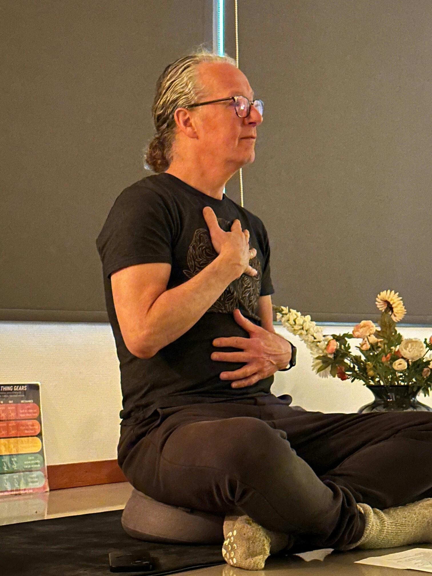 Maandelijks genieten van rust met ademhaling