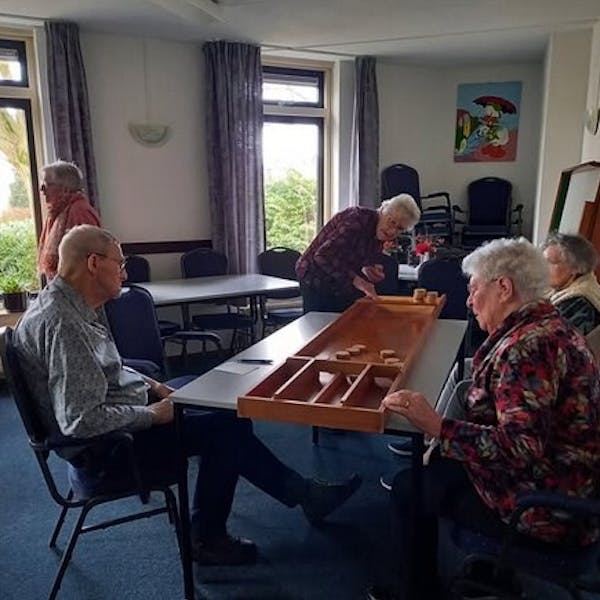 Sjoelmiddag voor 60-plussers