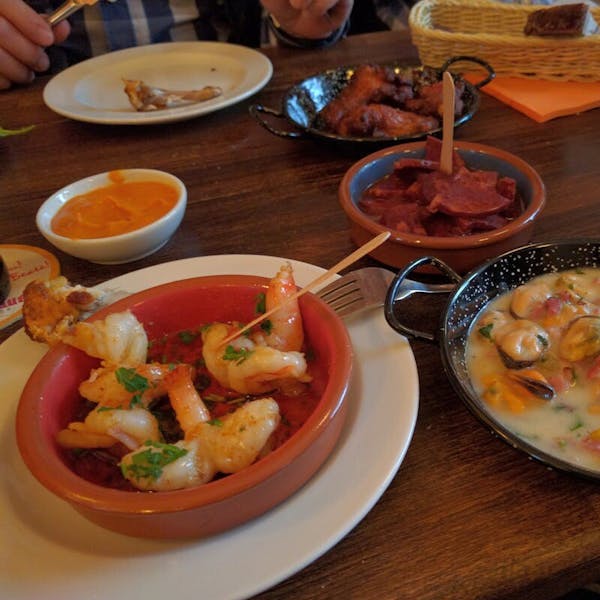 Tapas eten bij Demi’s 11 november