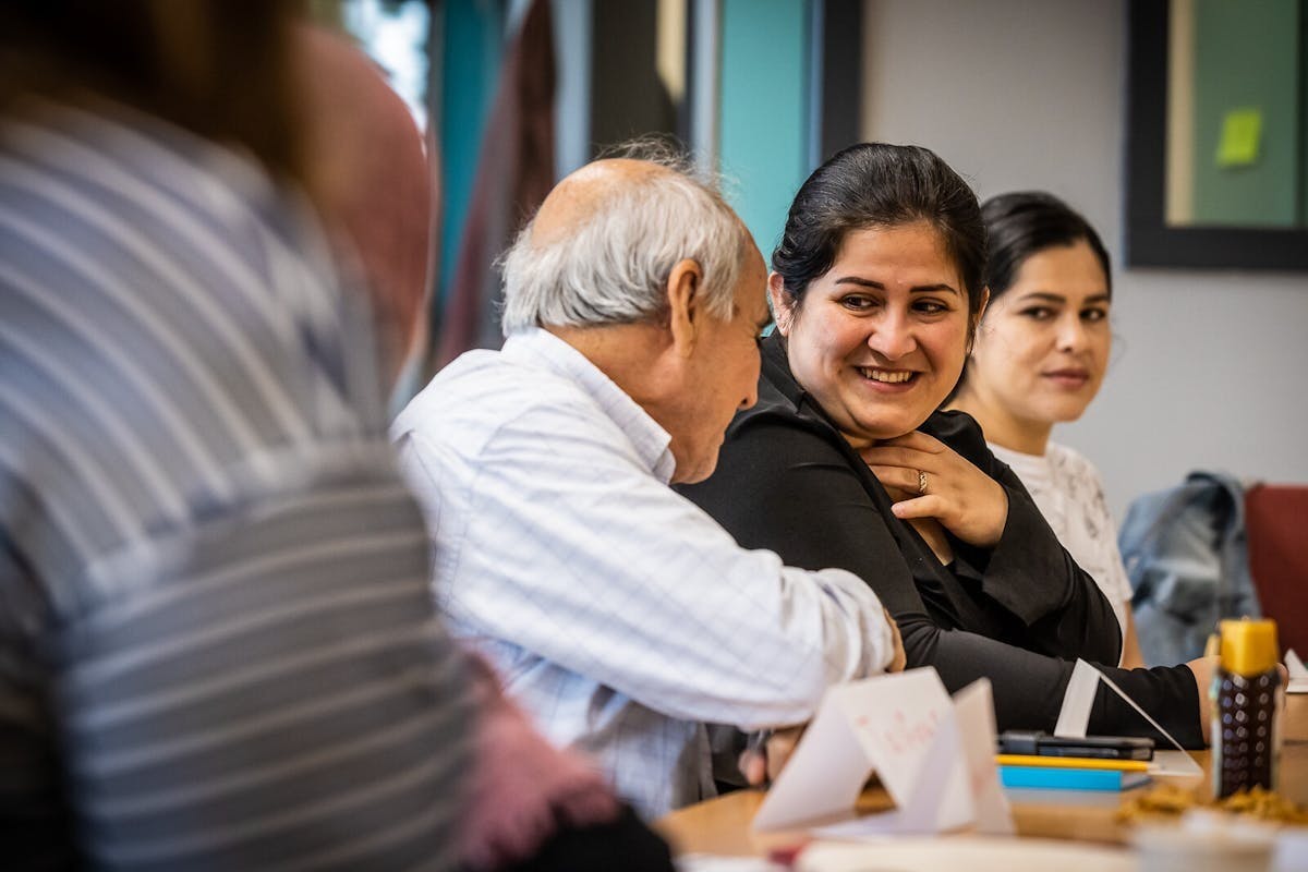 Taalcafé in Bibliotheek Zwanenveld