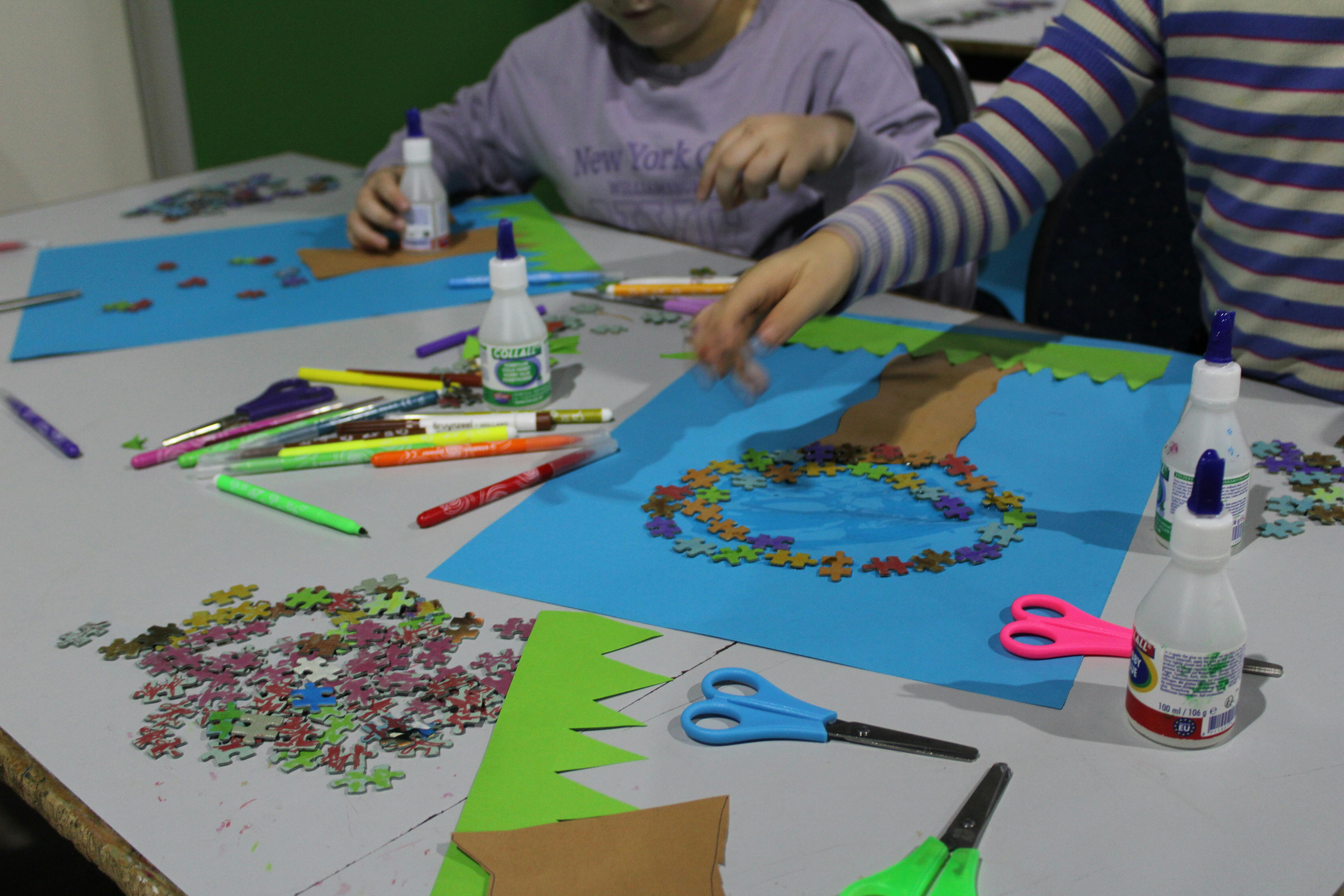 Knutselen bij De Molshoop