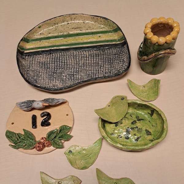 Boetseren in het Atelier