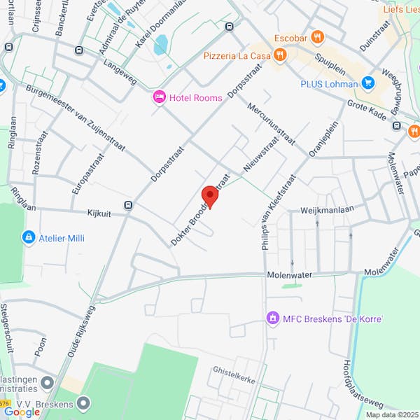 Geaccepteerde sloopmelding Dokter Broodmanstraat 17, 4511 EN Breskens
