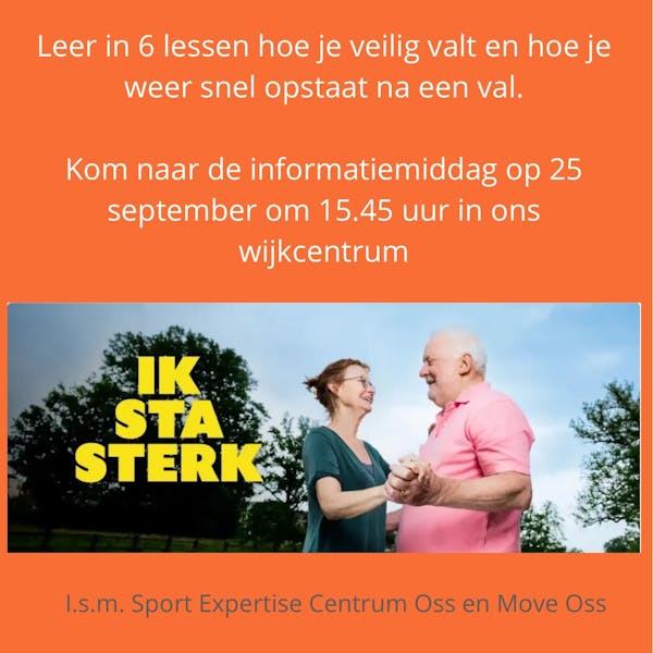 Training Zeker Bewegen voor 65 plussers