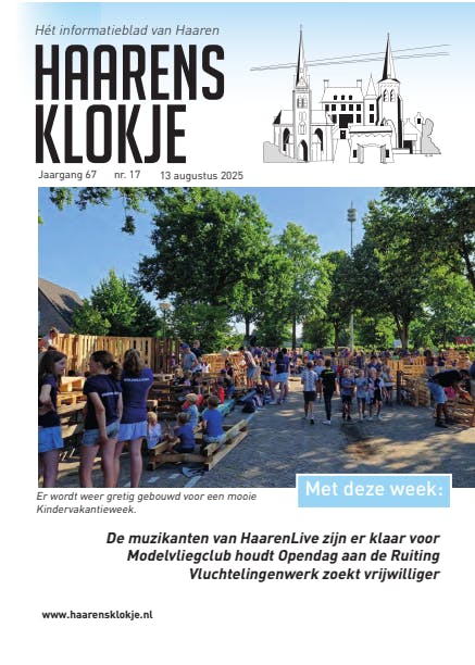 Haarens Klokje 13 augustus 2025