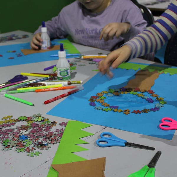 Knutselen bij De Molshoop