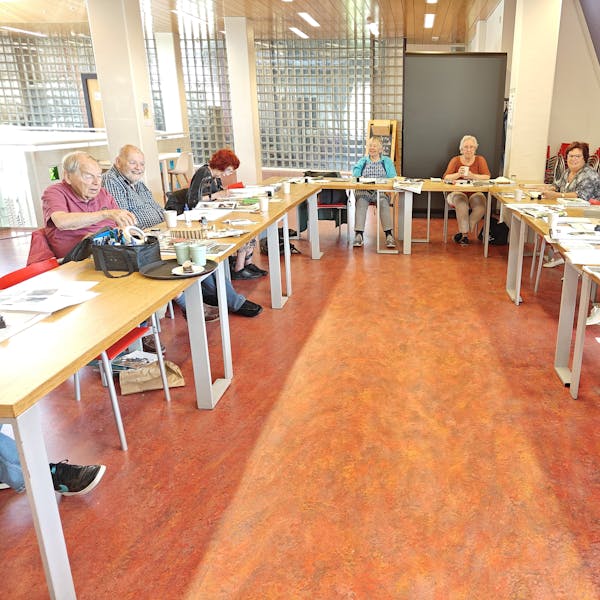 Senioren Atelier Gorinchem in de Bibliotheek