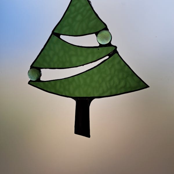 Workshop Tiffany kerstboompje