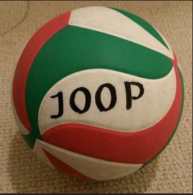 Volleyballen bij Joop