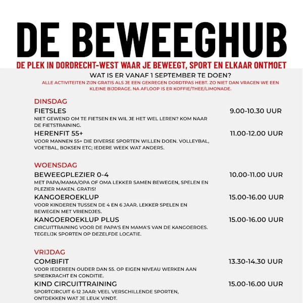 Leer fietsen in DordtWest