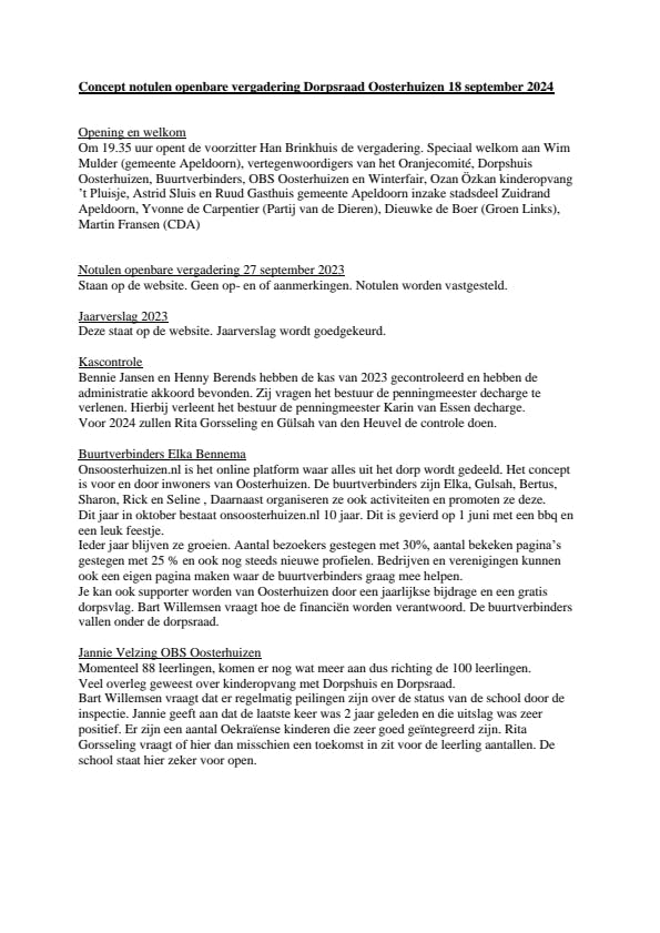 Concept notulen openbare dorpsraadsvergadering 18 sep 2024