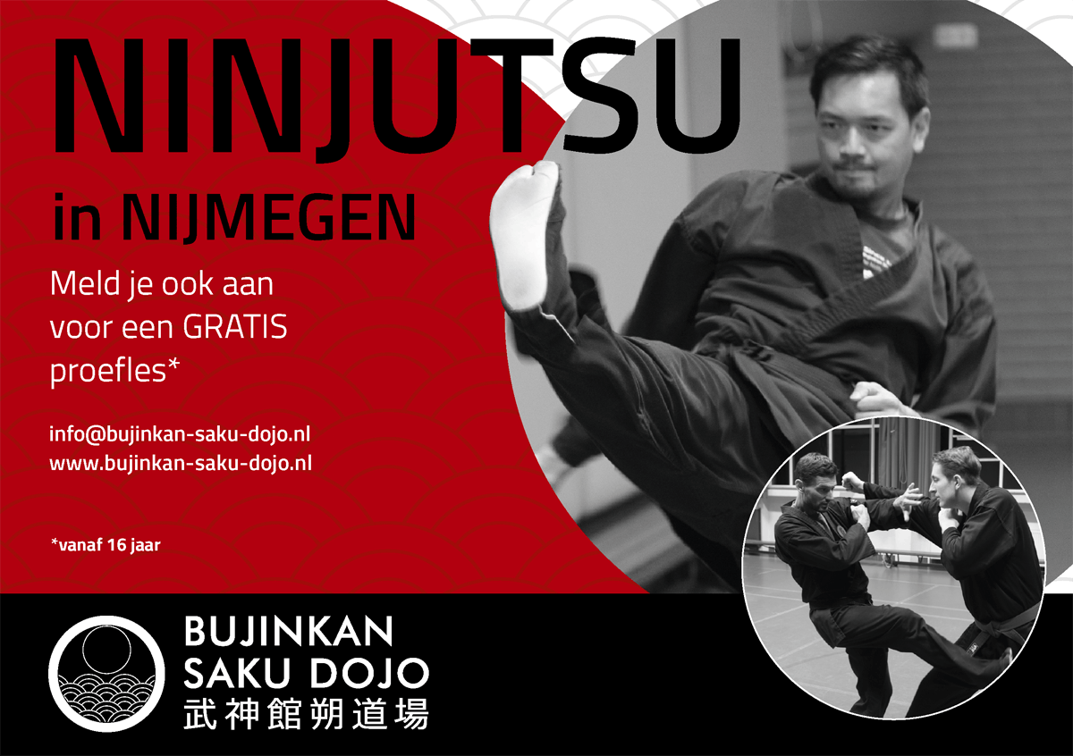 Zelfbescherming? Train Ninjutsu in Nijmegen