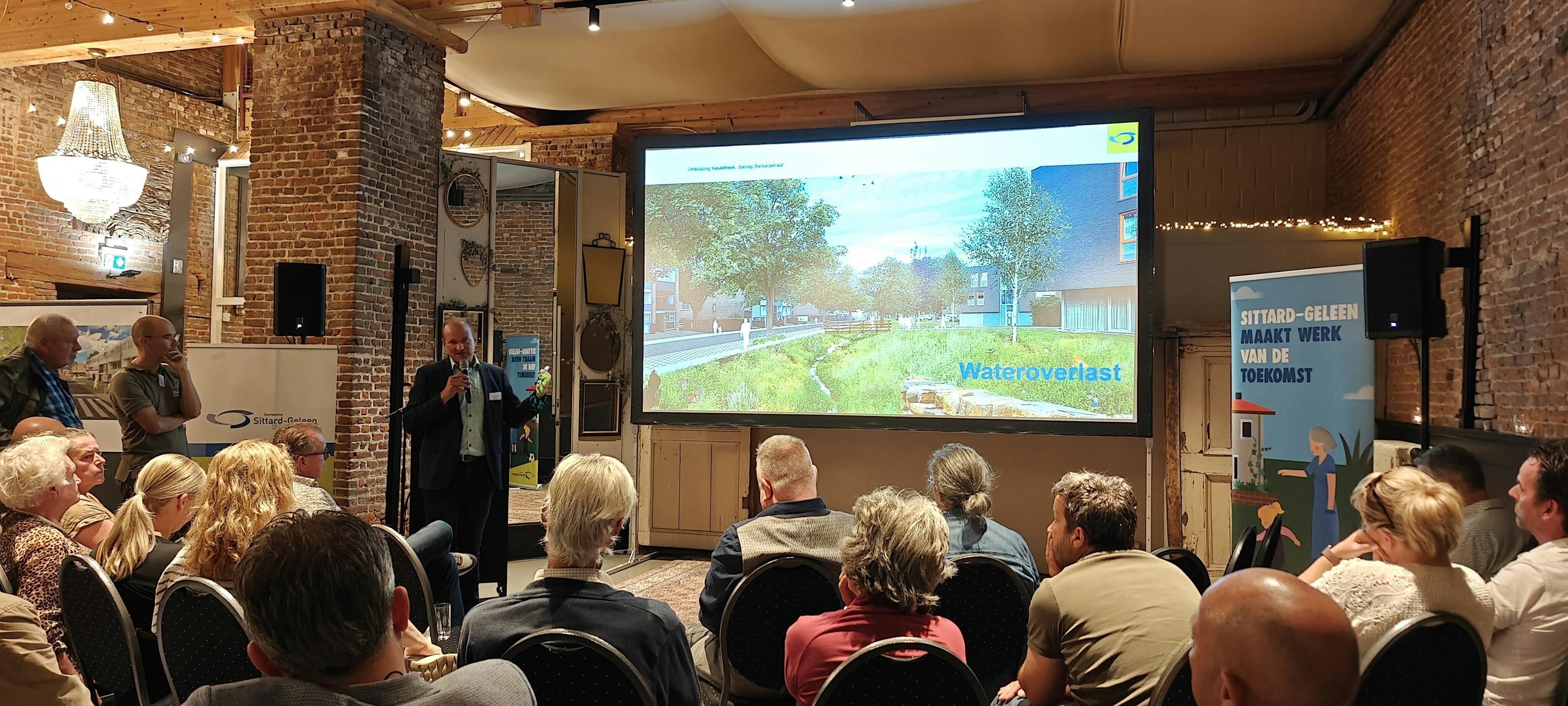 Bewonersbijeenkomst ontkluizing Keutelbeek