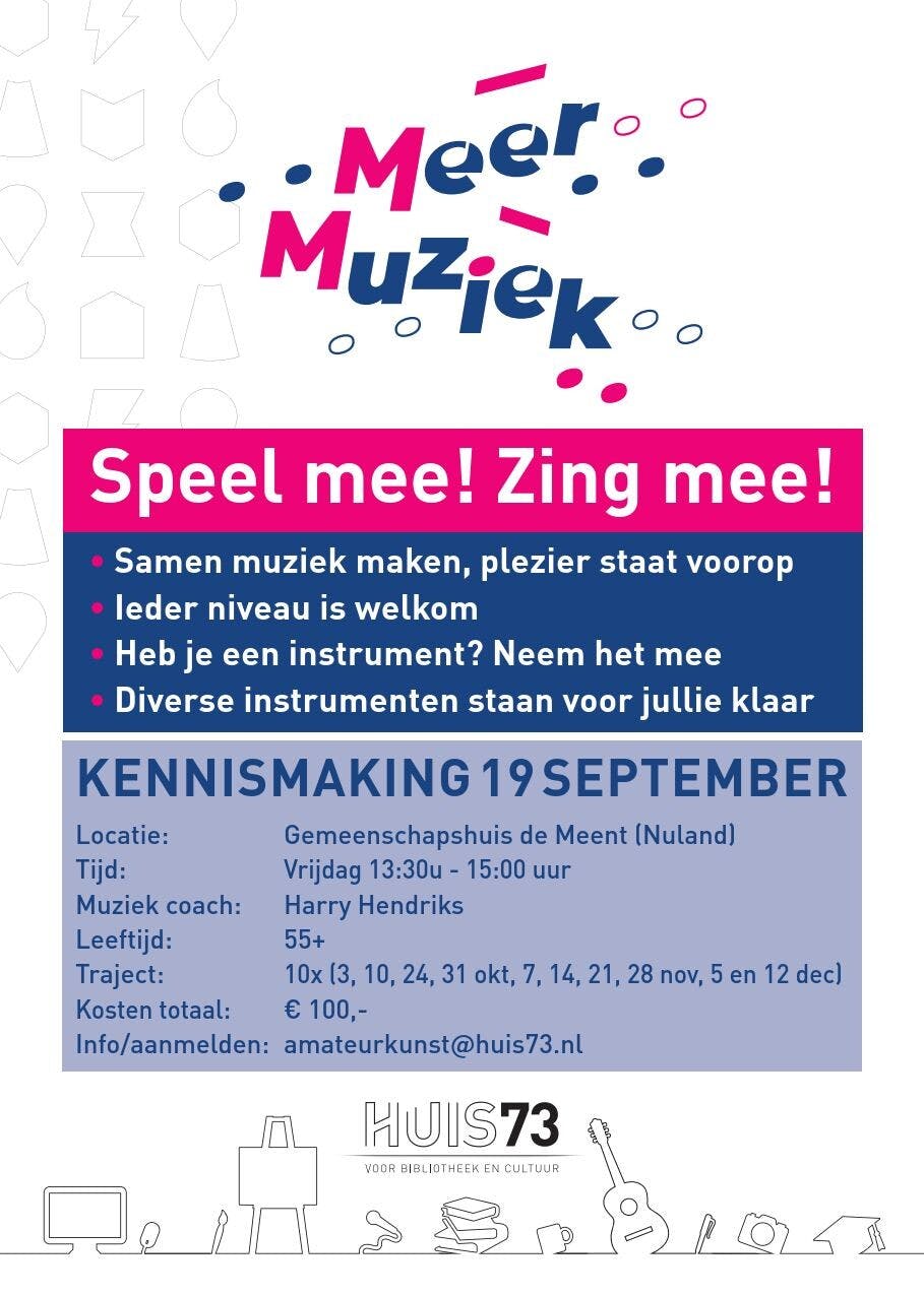 Ontdek instrumenten en plezier