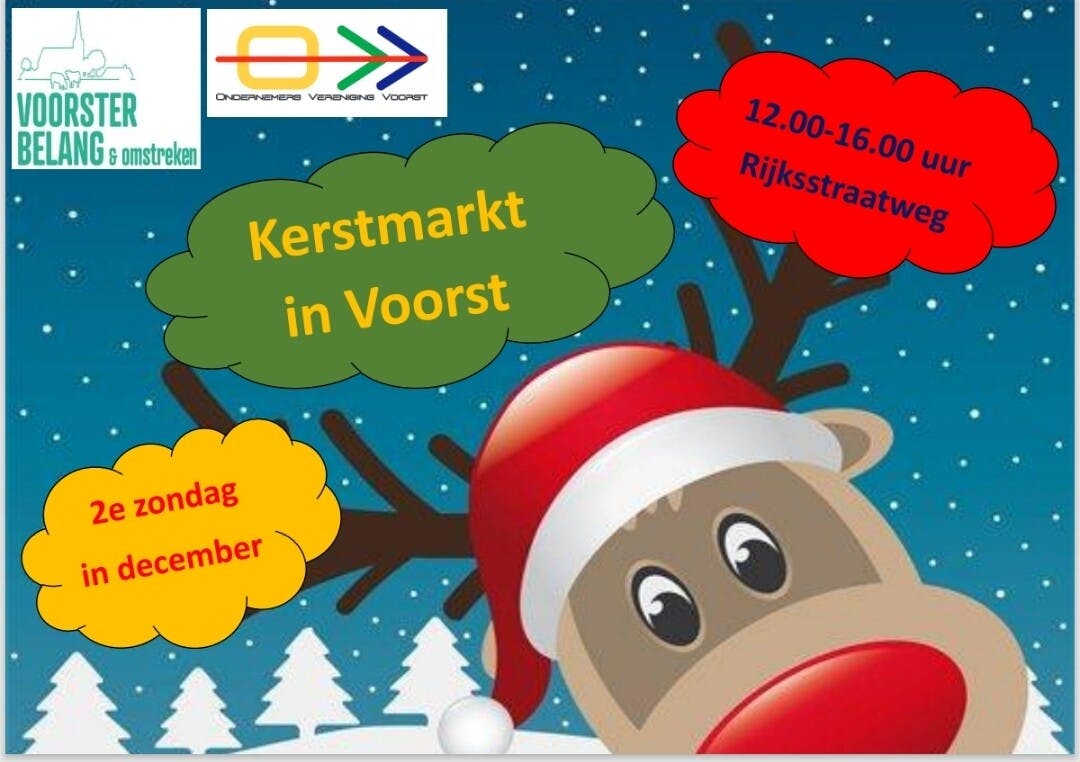 Beleef de kerstmarkt in Voorst!