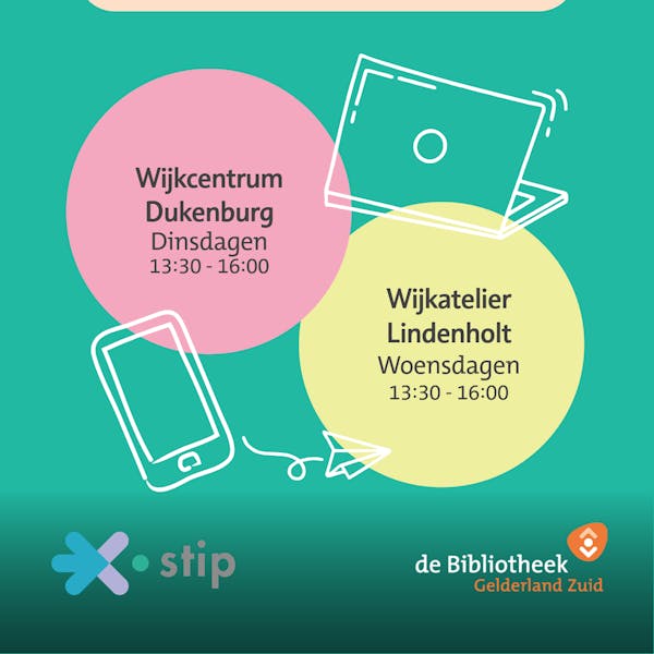 Digitaal Café in Wijkatelier Lindenholt