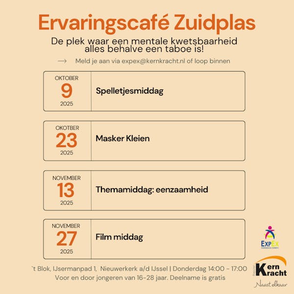Ervaringscafé Zuidplas