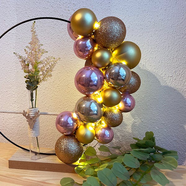 Maak een prachtige kerstboog