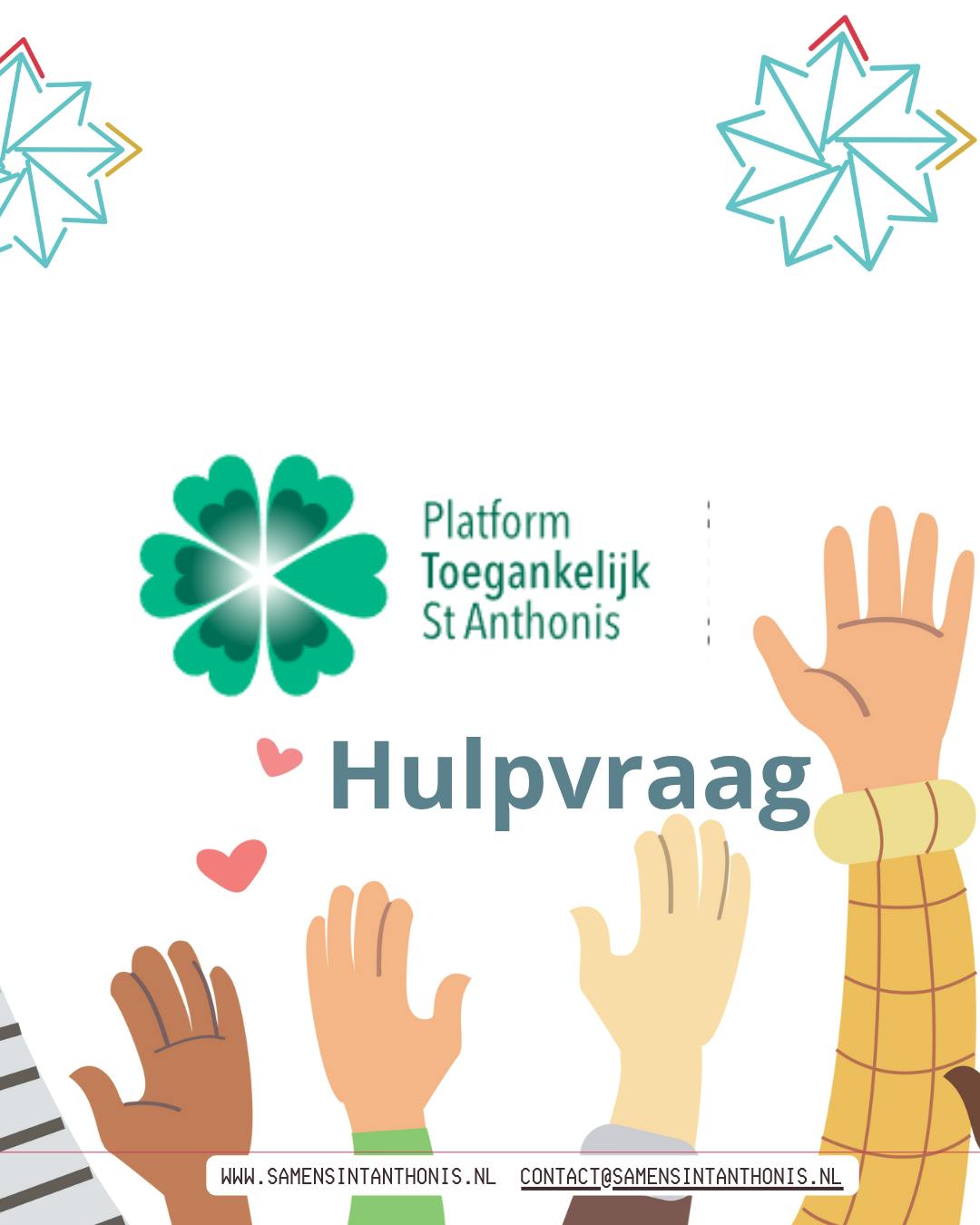 Platform Toegankelijk Sint Anthonis : help ons feest voor iedereen mogelijk maken!