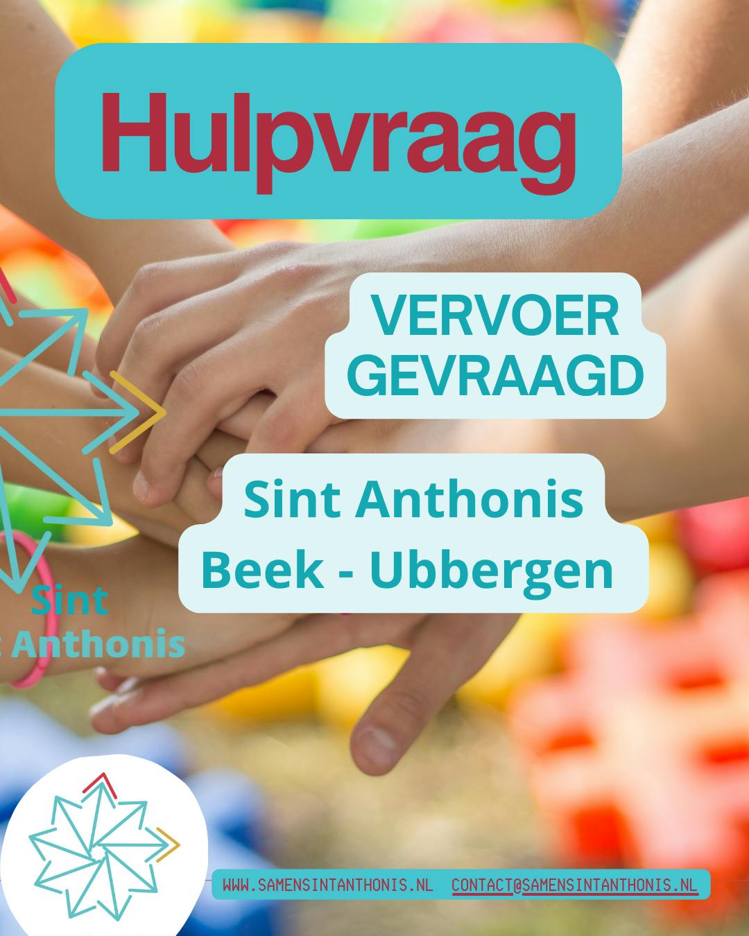 #Sint #Anthonis vervoer naar werk i.v.m. herstel herseninfarct