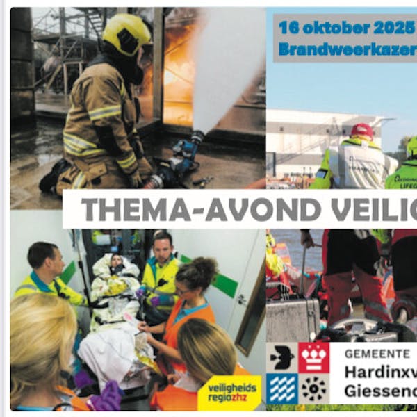 Thema-avond Veiligheid.