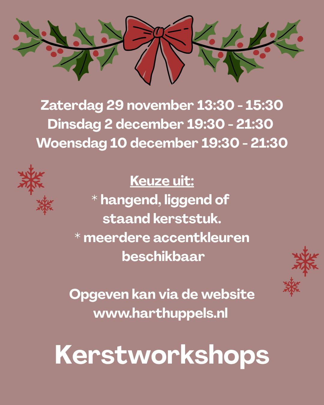 Maak jouw eigen kerststuk