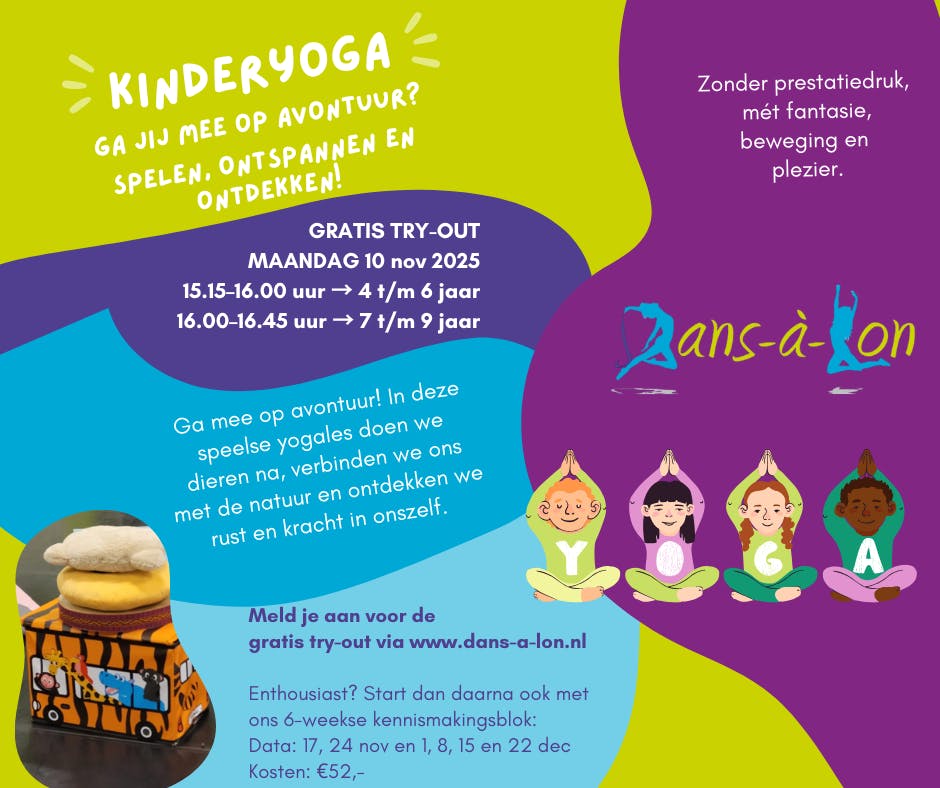 Kinder-yoga avontuur