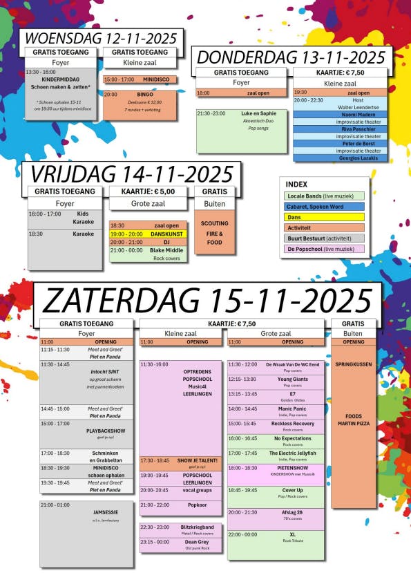 Programma Hardinxfest 2025