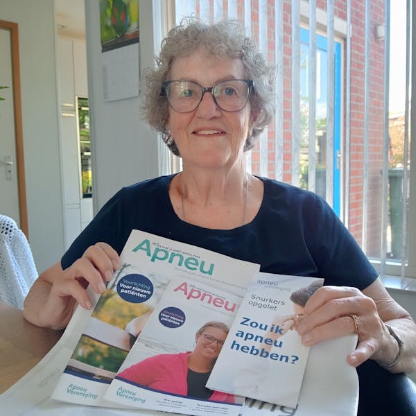 Oktober 2025: Marianne vrijwilliger bij ApneuVereniging Zeeland