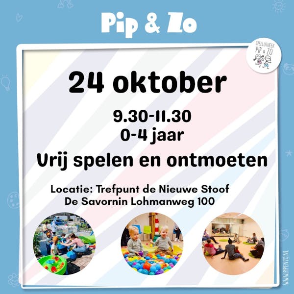 Spelen en leren bij de Vrijdagochtend Ontmoeting!