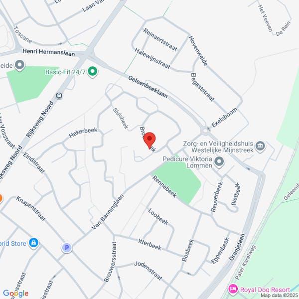 Verkeersbesluit voor het inrichten van een individuele gehandicaptenparkeerplaats nabij Broekbeek 11 te Geleen