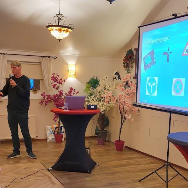 Avond verzorgd door Auto theorie Eddy